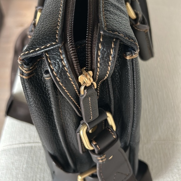 Brooks Brothers Leather Briefcase - Picture 5 of 7